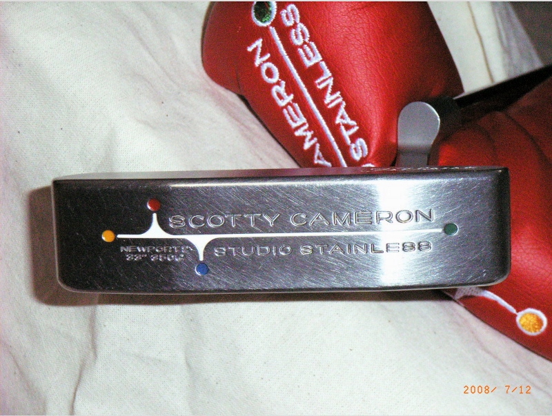 ☆名器☆ SCOTTY CAMERON STUDUO STAINLESS NEW PORT2(スタジオ